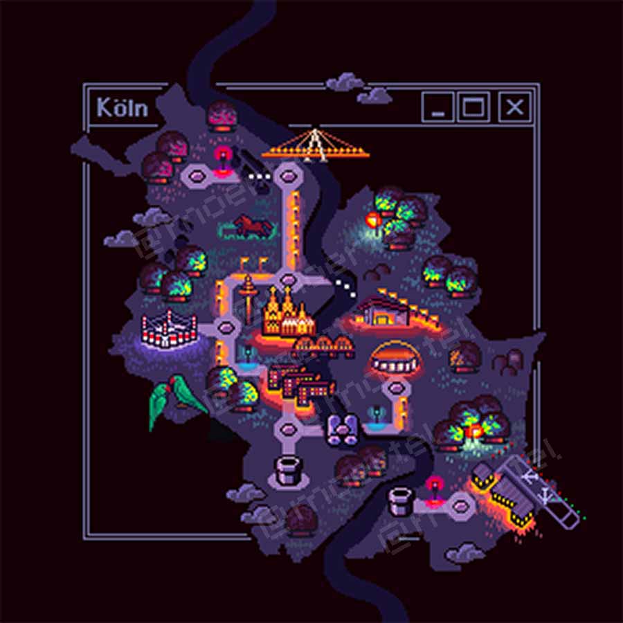 City Map - Köln