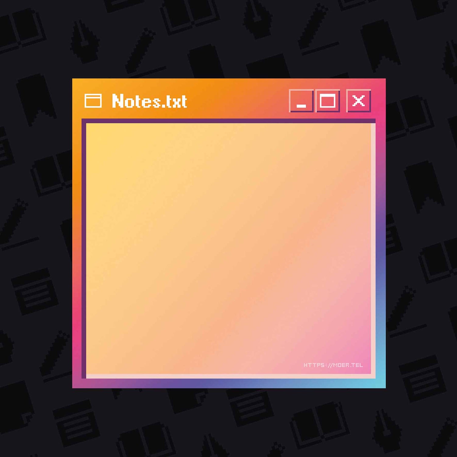 Sticky Notes - Window
