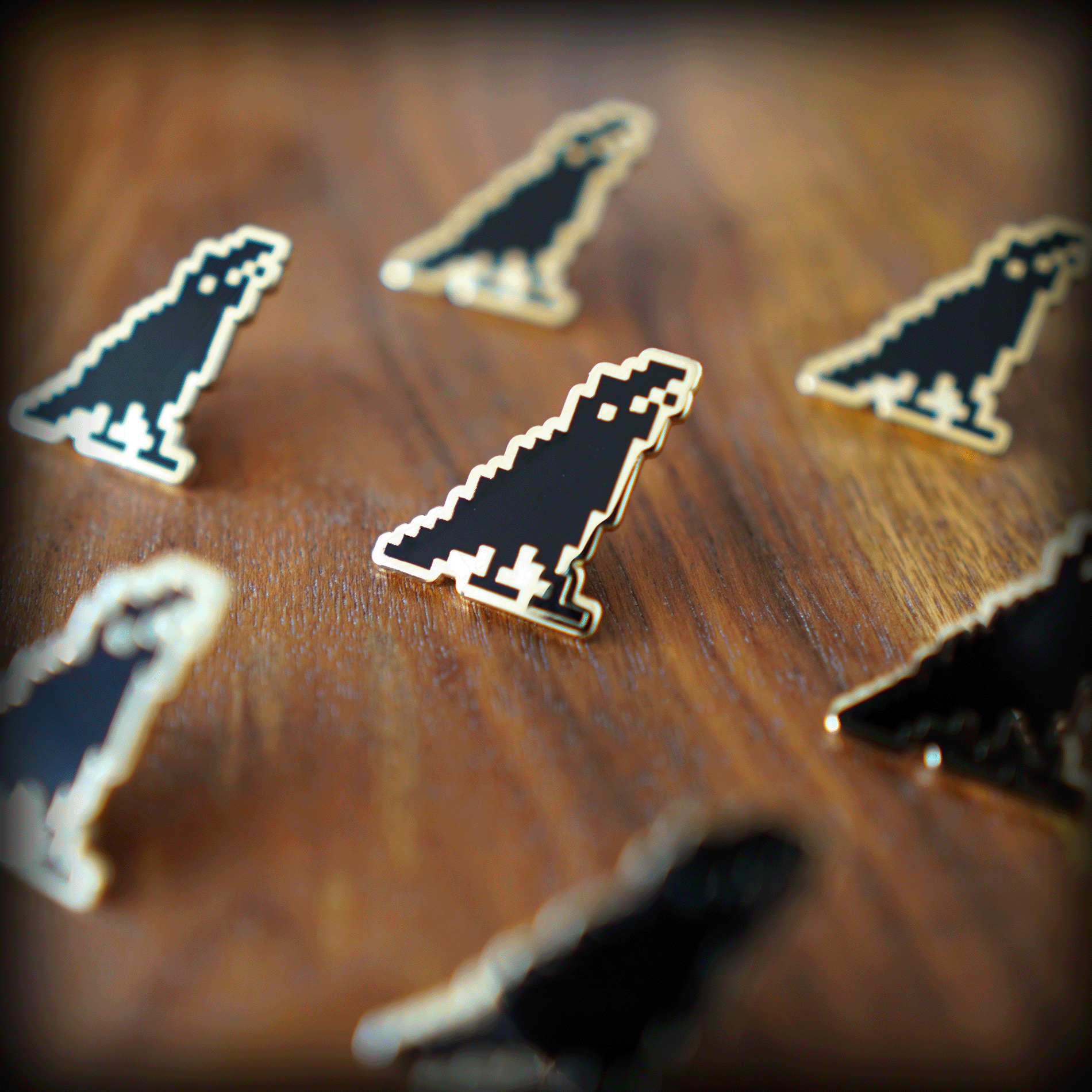 Crow Pin • Look Up