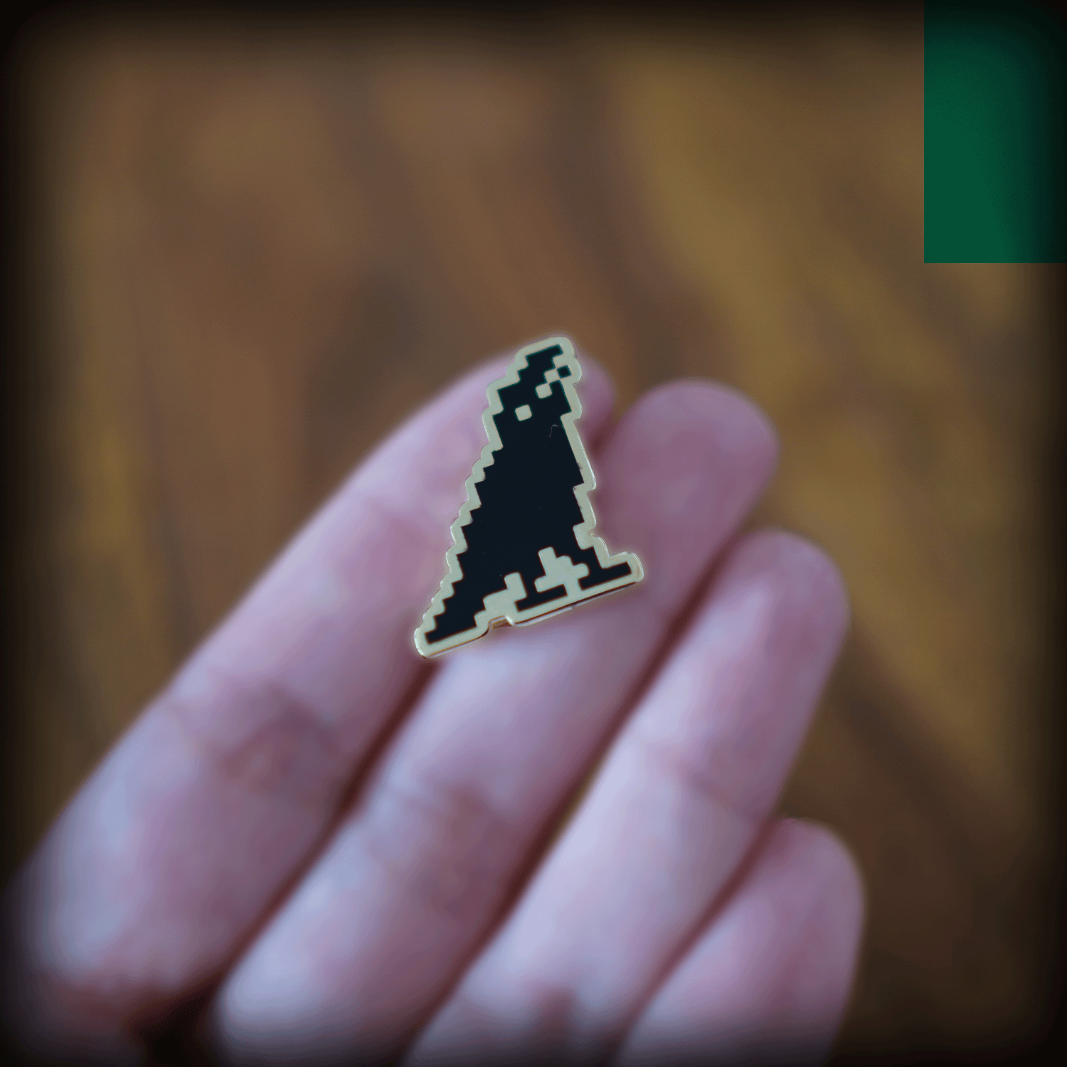 Crow Pin • Look Up