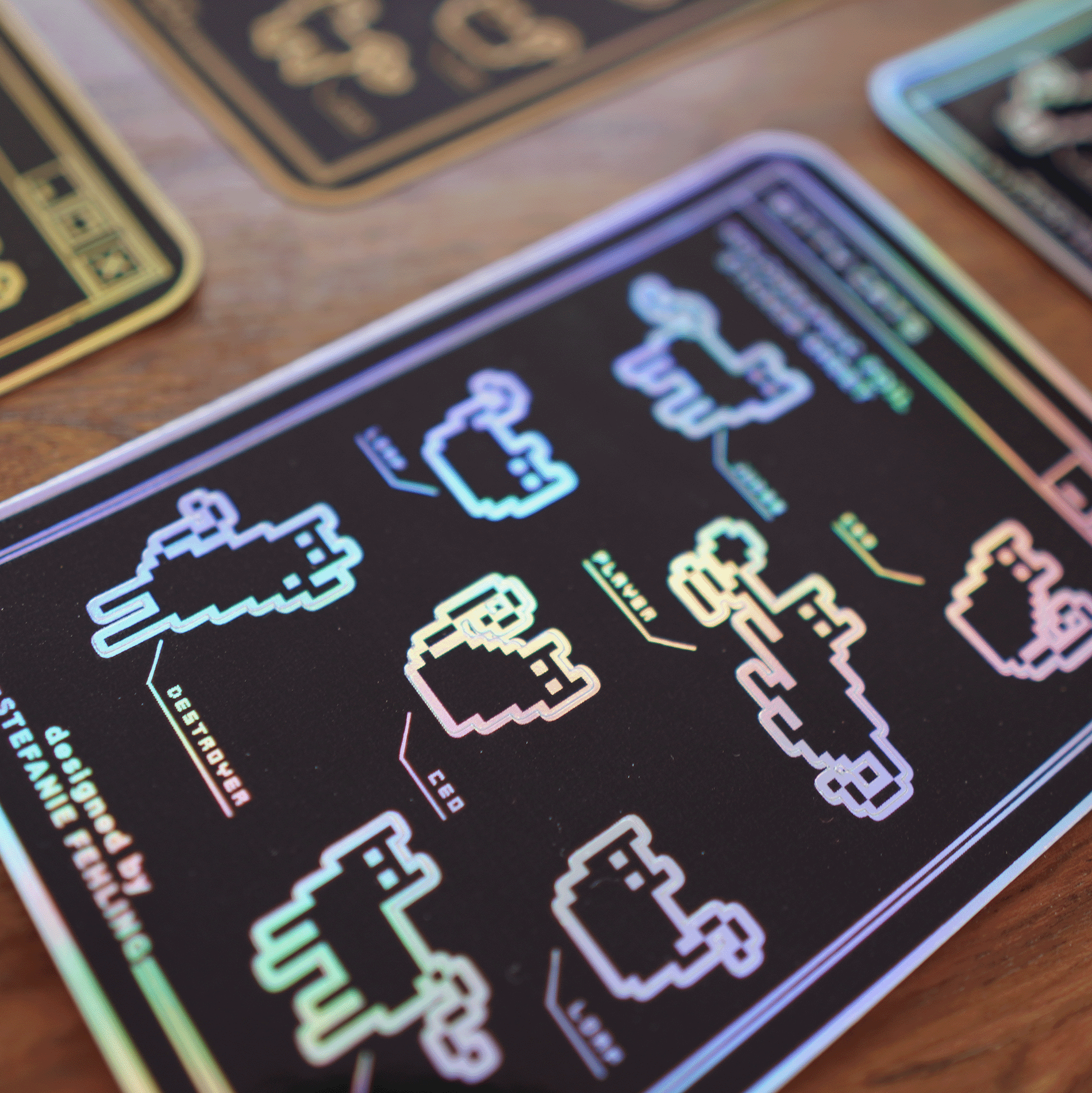 Bitty Cats | Holo Sticker Sheet