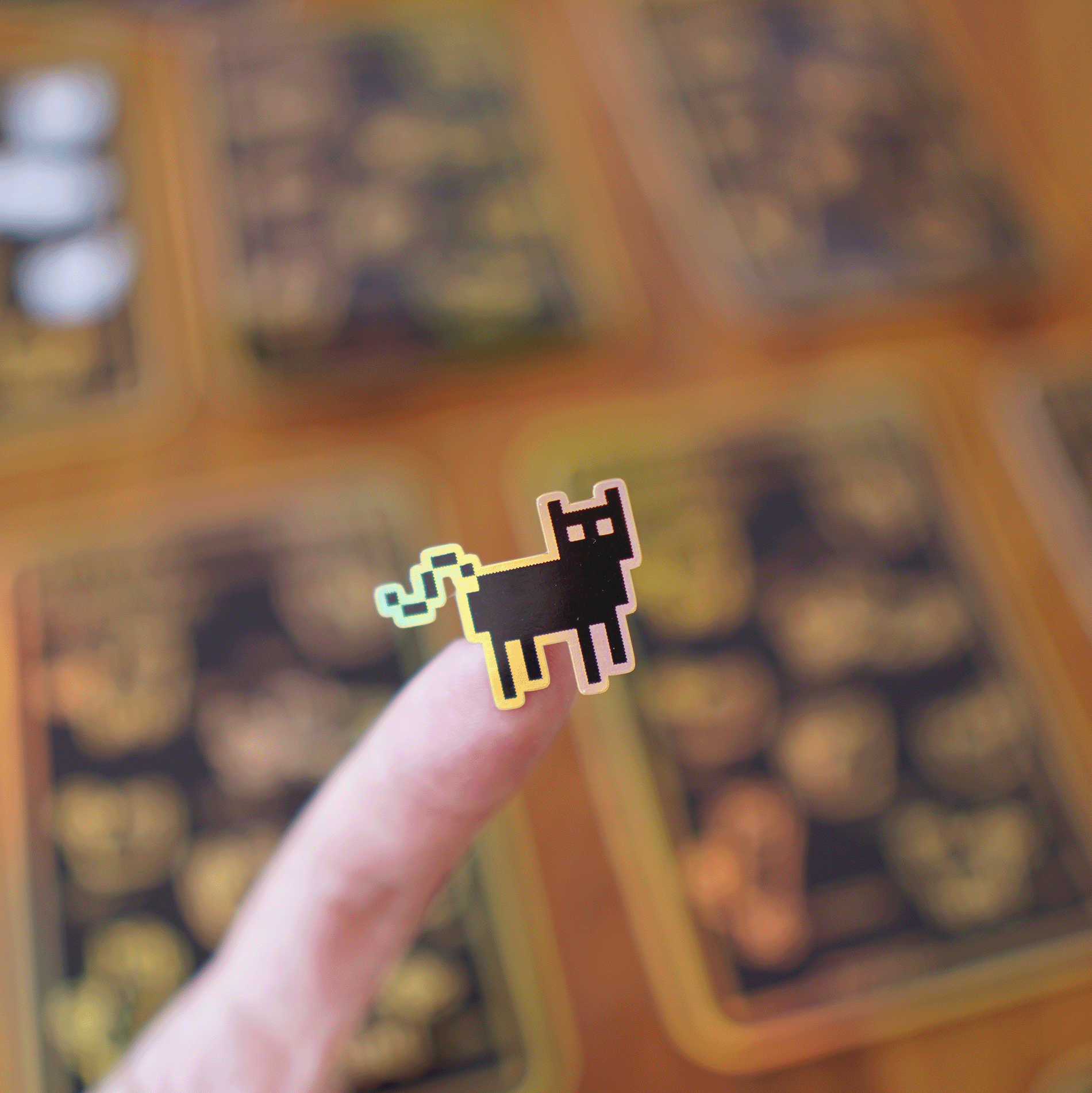 Bitty Cats | Holo Sticker Sheet