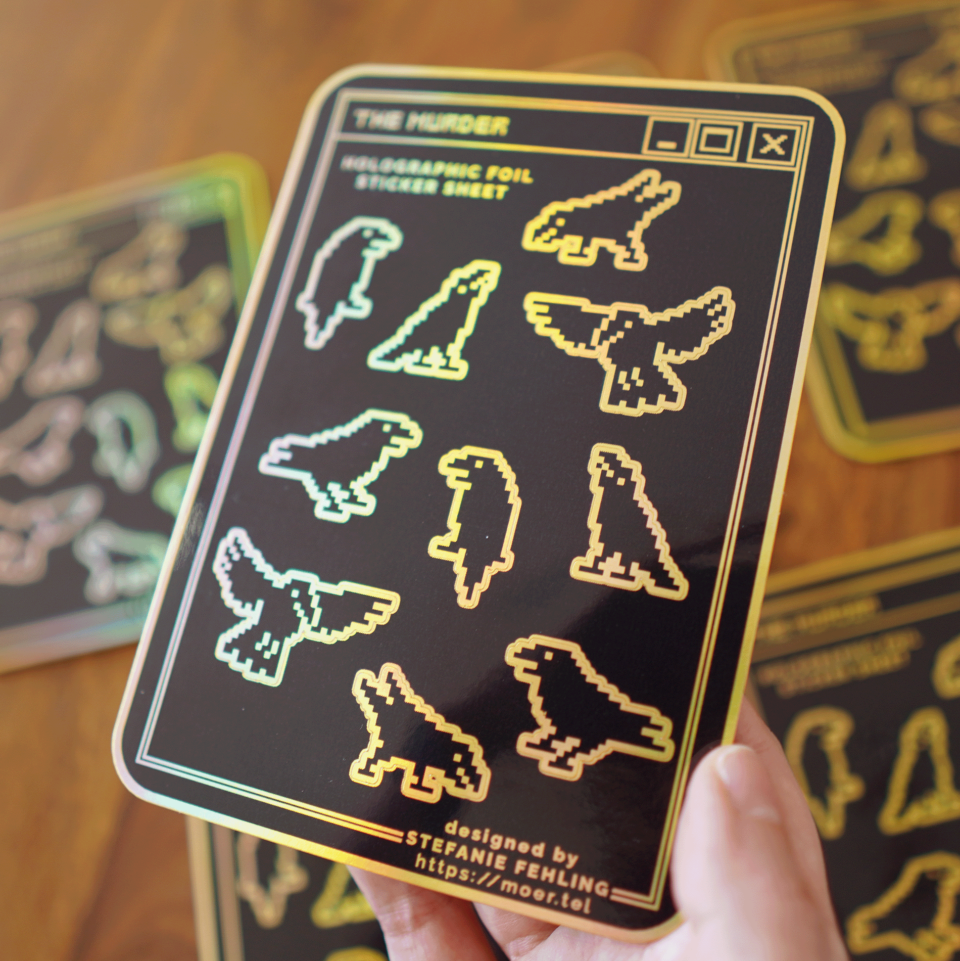 The Murder | Holo Sticker Sheet