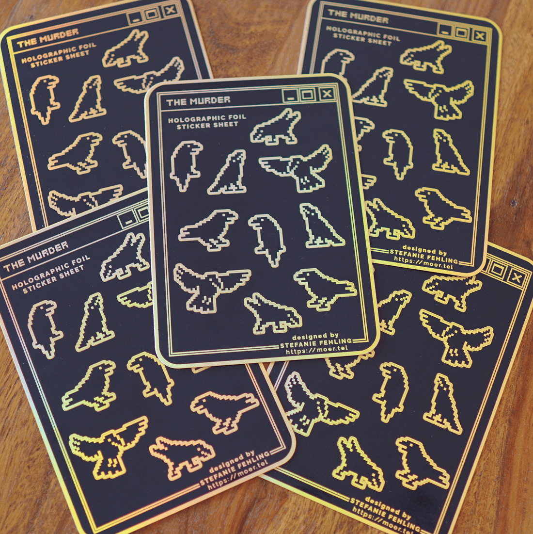 The Murder | Holo Sticker Sheet