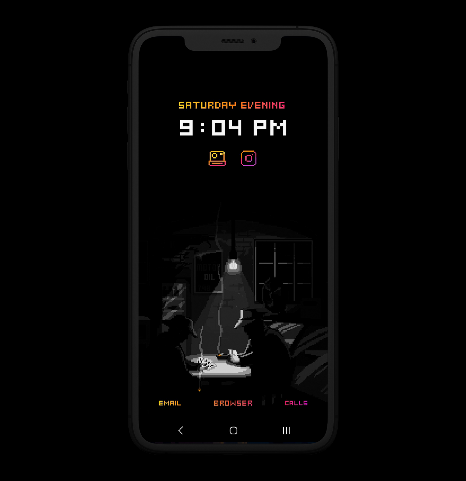 Noir Pixel Art Wallpaper Pack