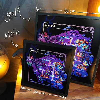 Stadtplan - Saarland