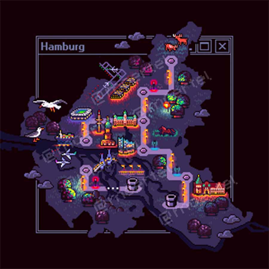 City Map - Hamburg