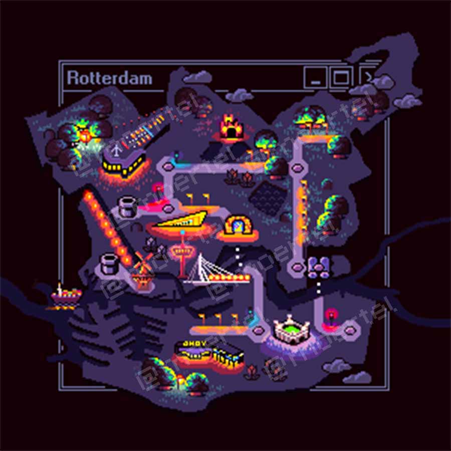 City Map - Rotterdam