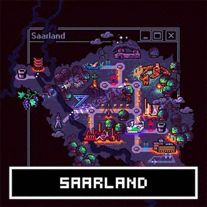 City Map - Saarland