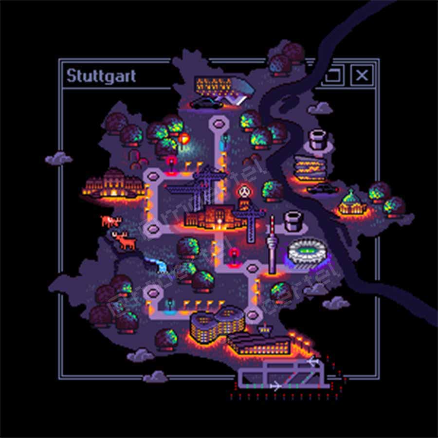 City Map - Stuttgart