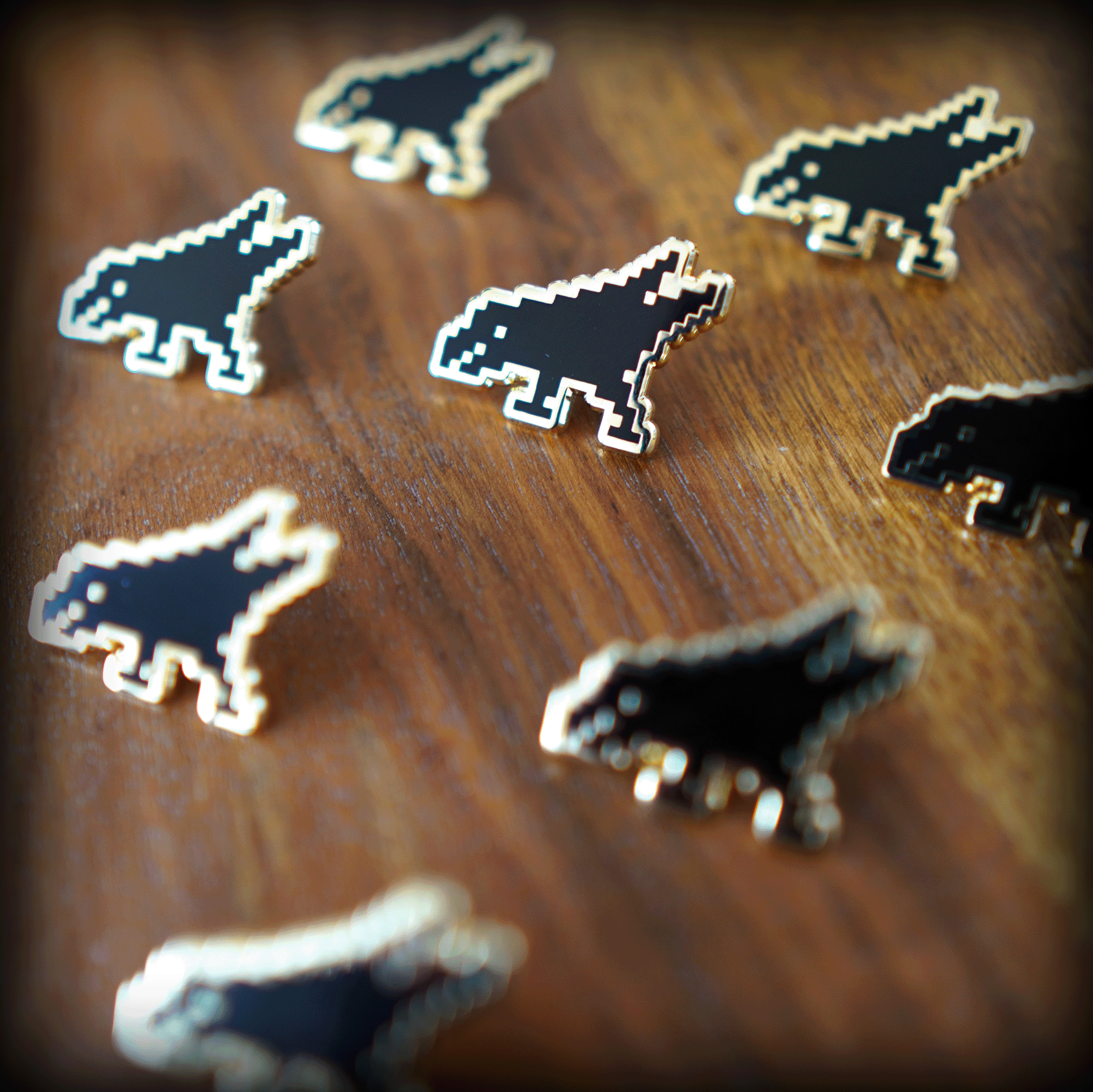 Crow Pin • Look Down