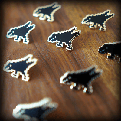 Crow Pin • Look Down