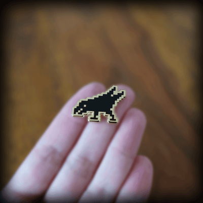 Crow Pin • Look Down