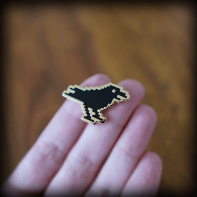 Crow Pin • Look Right