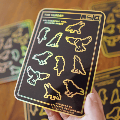 The Murder | Holo Sticker Sheet